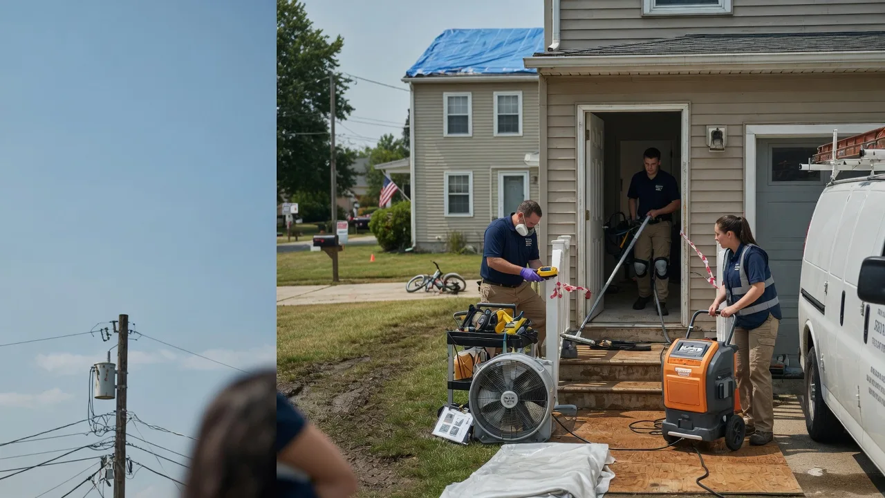 Water Damage Repair in Friendship, IN near me